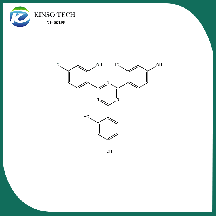 2,4,6-Tris (2,4-dihidroxifenil) -1,3,5-triazină CAS 2125-23-7